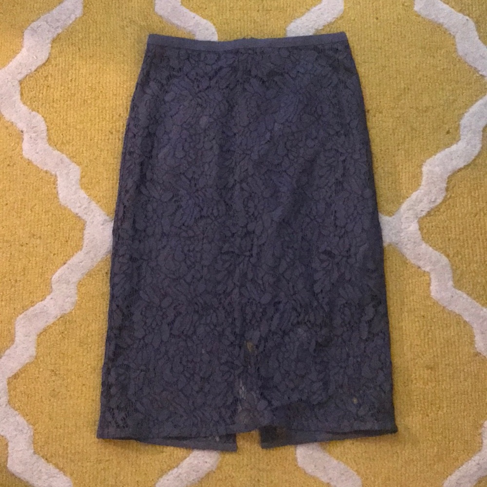 Beautiful lace pencil skirt